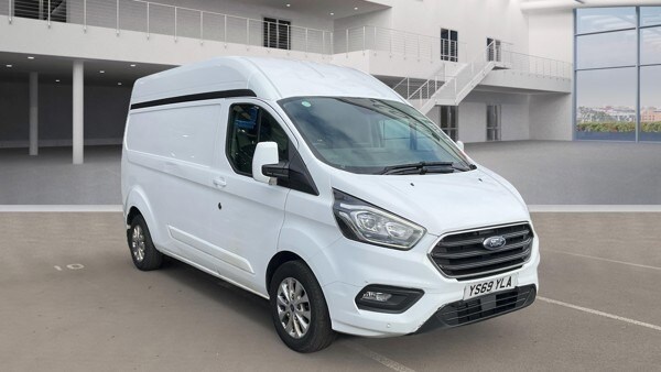 2019 Ford Transit Custom 2.0 EcoBlue 130ps High Roof Limited Van, Euro 6 , No VAT PANEL VAN Diese...