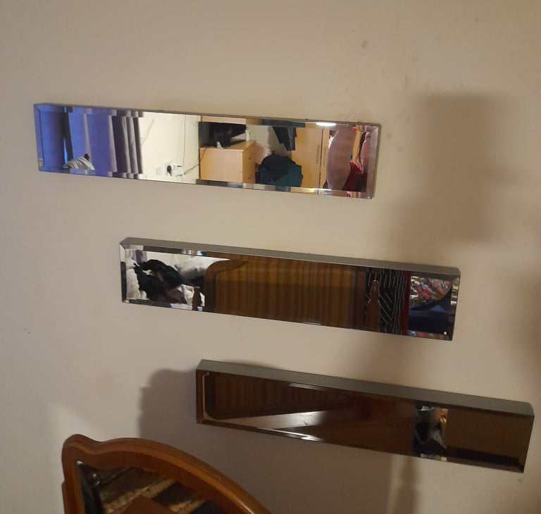 Set of 3 mirrors 