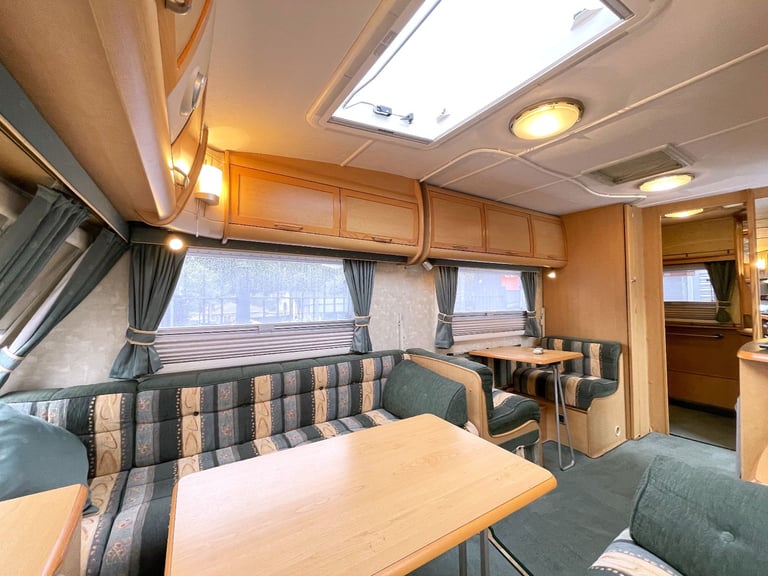 2005 ABBEY VOGUE GTS 416 4 BERTH CARAVAN, END BATHROOM WITH MOTOR MOVER & AWNING