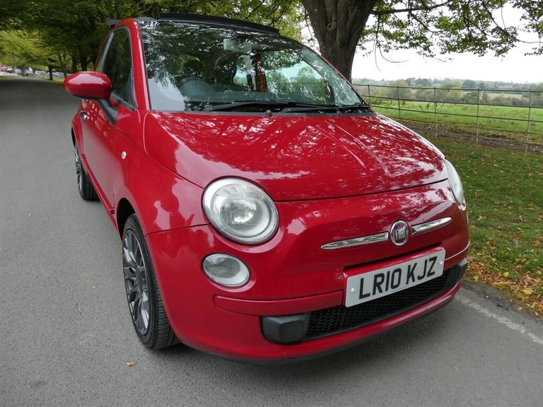 image for 2010 Fiat 500C 1.2 Pop Convertible 2dr Petrol Manual Euro 5 (69 bhp) Convertible Petrol Manual