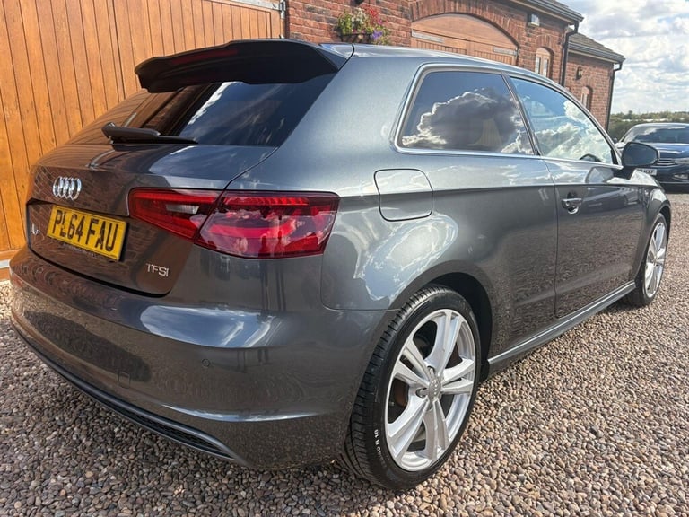 2014 Audi A3 1.4 TFSI S line S Tronic Euro 6 (s/s) 3dr Hatchback Petrol Automatic