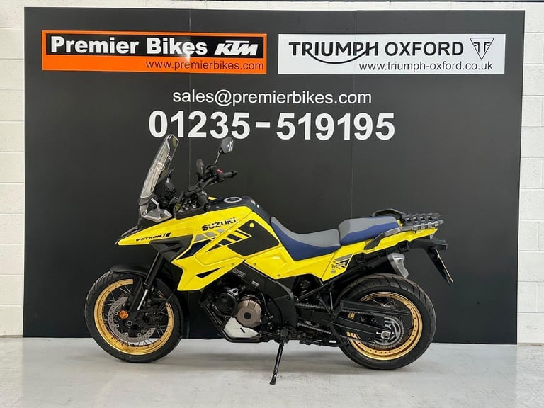 STUNNING ONE OWNER 2021/21 SUZUKI DL 1050 V-STROM XT MOTORCYCLE 