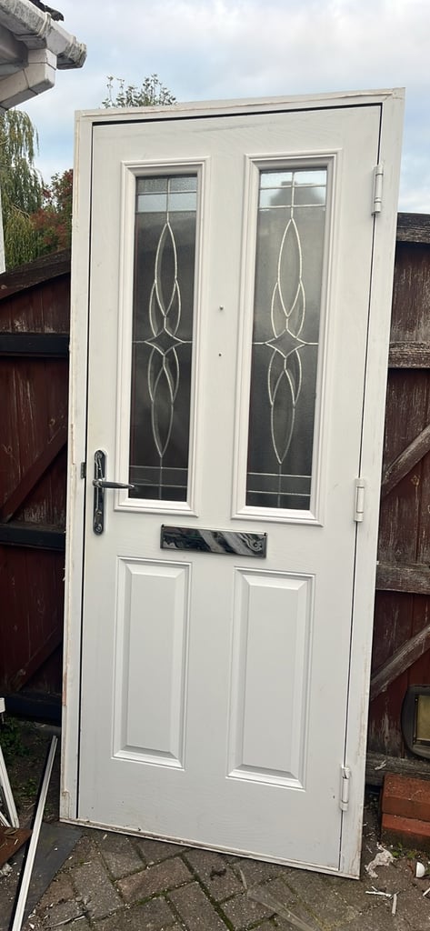 image for Red composite front door 