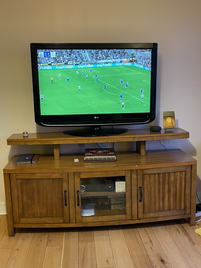 TV unit as new