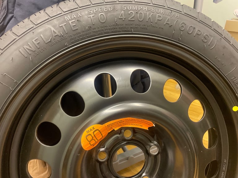 Spare wheel T125/80R17 99M