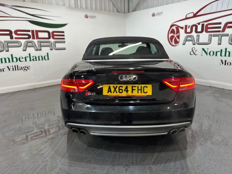 2015 Audi A5 S5 Quattro 2dr S Tronic CONVERTIBLE PETROL Automatic