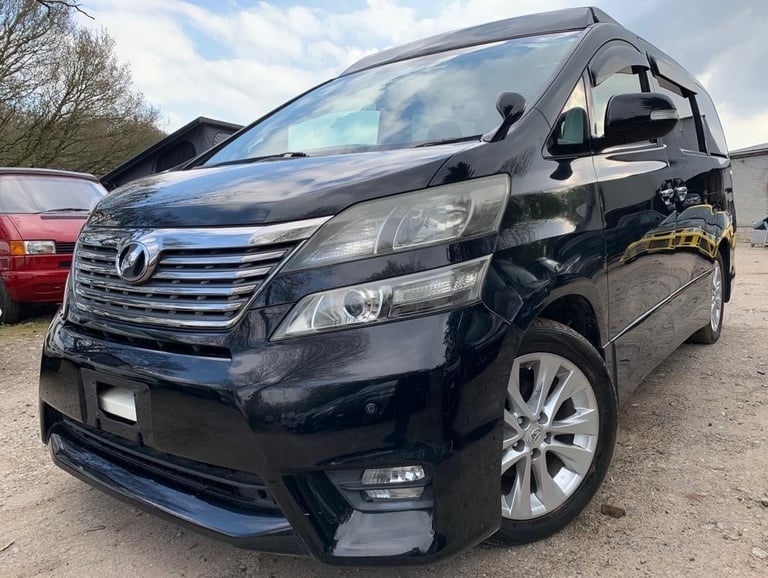 2010 Toyota ALPHARD VELLFIRE POP TOP 4 BERTH NEW CAMPER CONVERSION RUST FREE