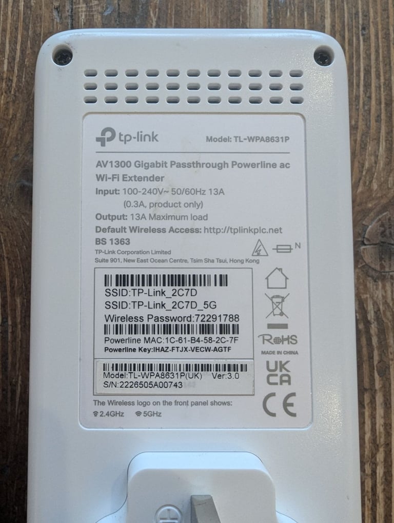 POWERLINE WI-FI EXTENDERS