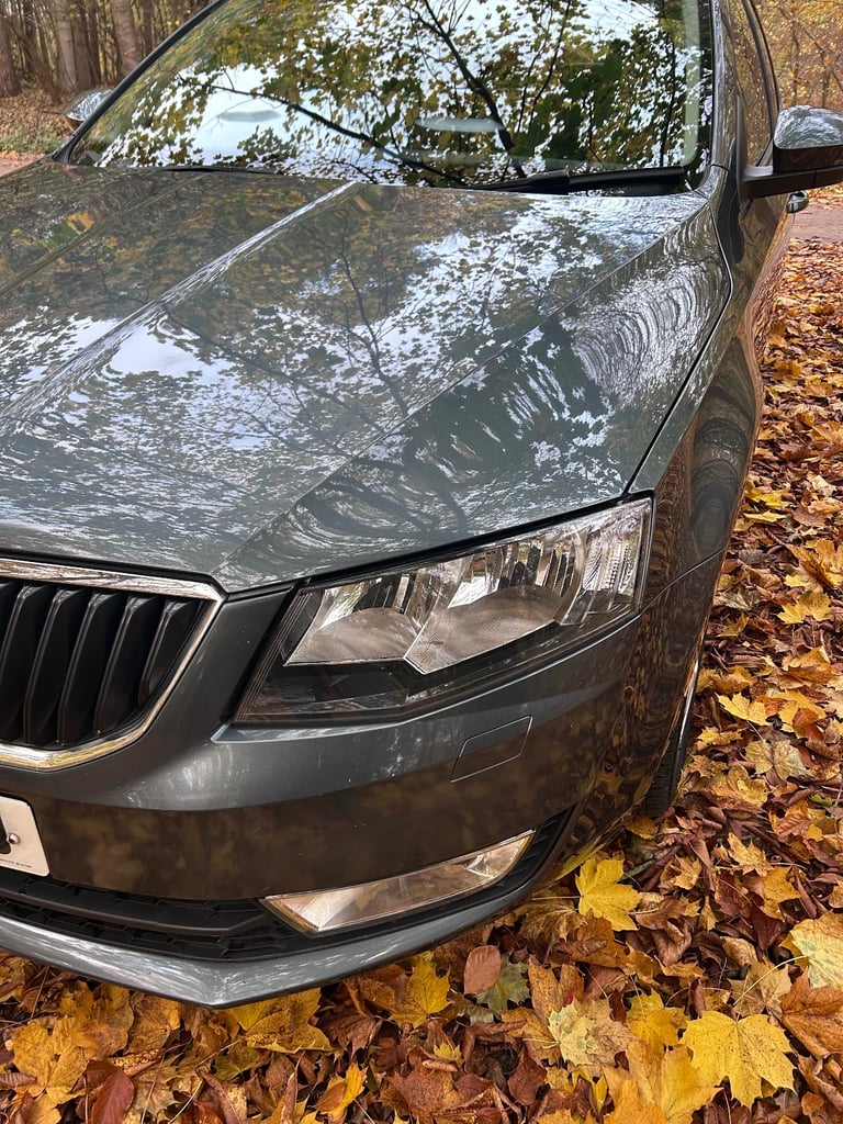 SKODA OCTAVIA ELEGANCE TDI CR 2014 FOR SPARES AND REPAIRS, COOLANT ISSUE