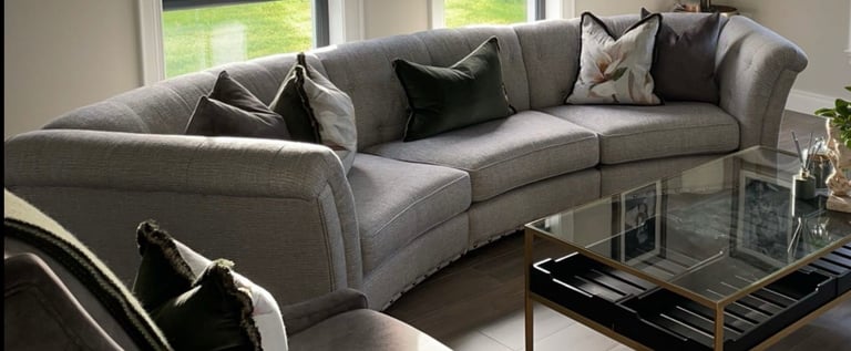 Extra large circular sofa