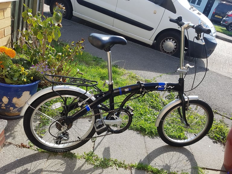 ADULT ACTIV 20" WHEEL FOLDING BIKE ALUM FRAME GOOD CLEAN CONDITION