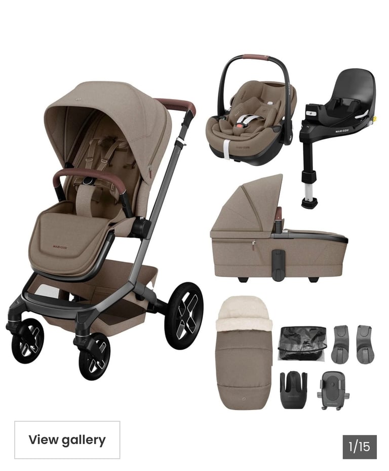 Full Maxi Cosi travel system 