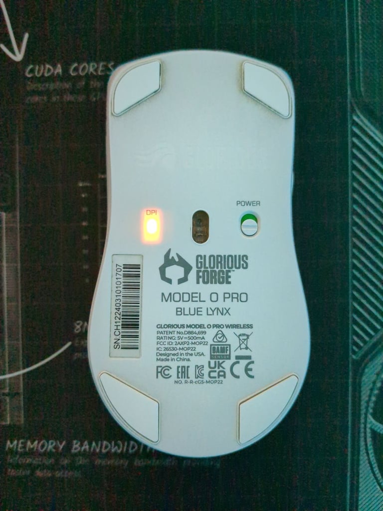 Glorious model o pro wireless gaming mouse 