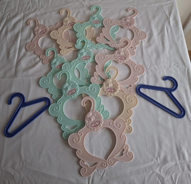 Baby Annabell wooden wardrobe