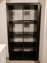 Black IKEA bookcase 