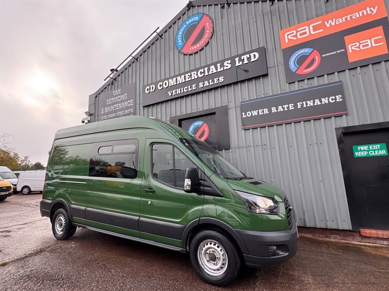 2017 Ford Transit 2.0TDCI 350 L3 H3 LWB 8 Seat Welfare Unit Mess Van Toilet Euro 6 Welfare Diesel...