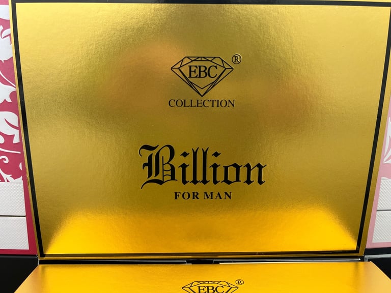 Billion Perfume, shower gel, lotion gift set 