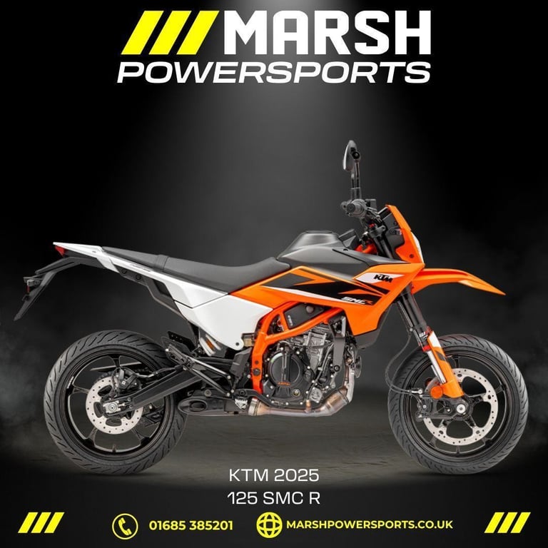 image for KTM 125 SMC R 2025 - KTM Main Dealer - 0% Finance Available