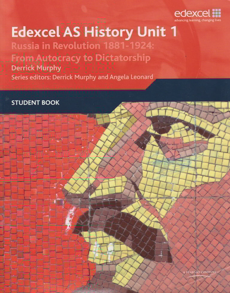 Russia in Revolution 1981-1924: Edexcel AS History Unit 1 In very good condition. £5