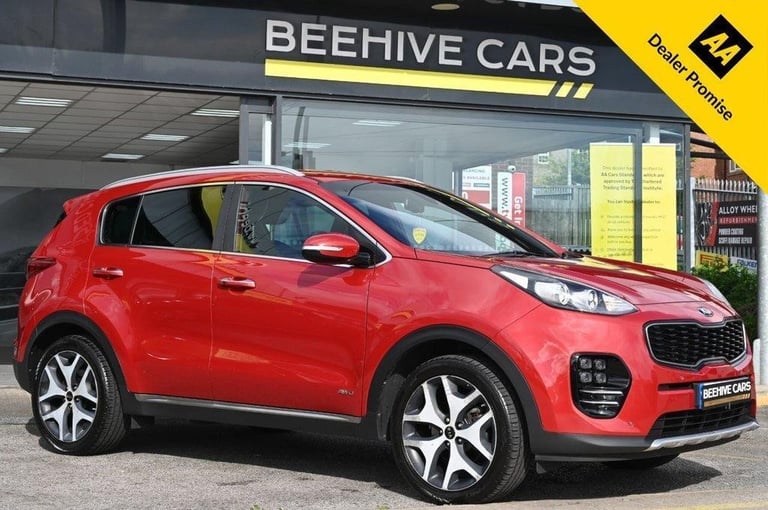 2017 66 KIA SPORTAGE 1.6 T-GDI GT-LINE SUV 5DR PETROL MANUAL AWD EURO 6 (174 BHP
