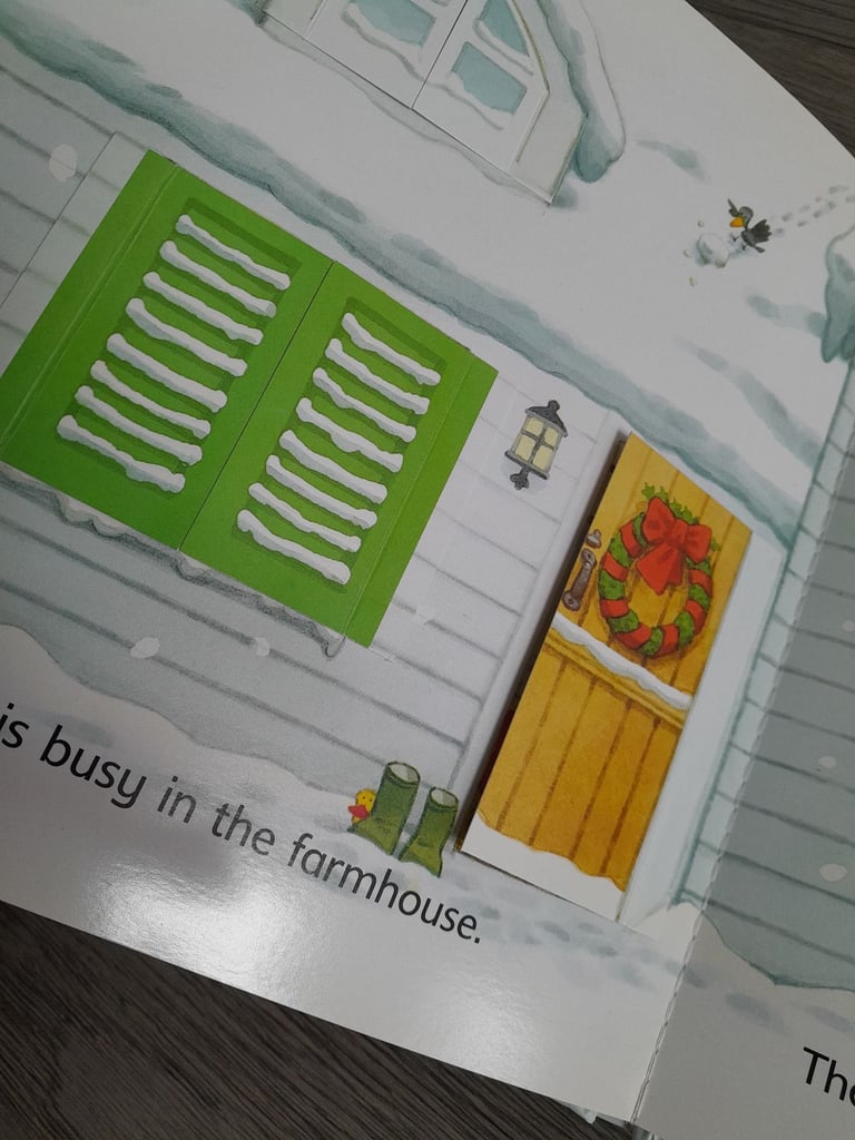 Children's Christmas books x5 Peppa Pig Farmyard Tales Santa Claus