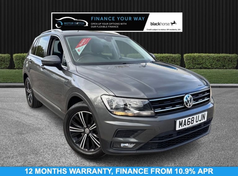 2018 68 VOLKSWAGEN TIGUAN 1.4 TSI SE NAVIGATION SUV 5DR PETROL MANUAL EURO 6 (S/