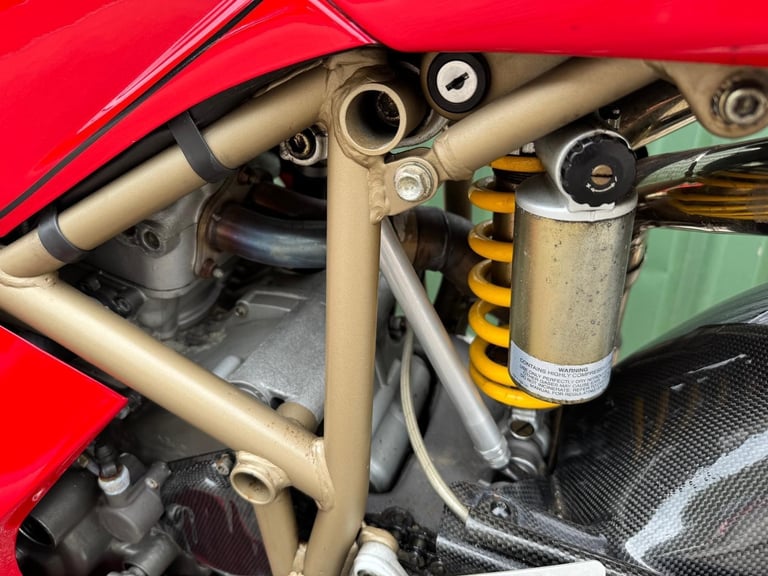 Ducati 748 BP Red 2000 Model 11000 miles Excellent History Belts Changed Termis