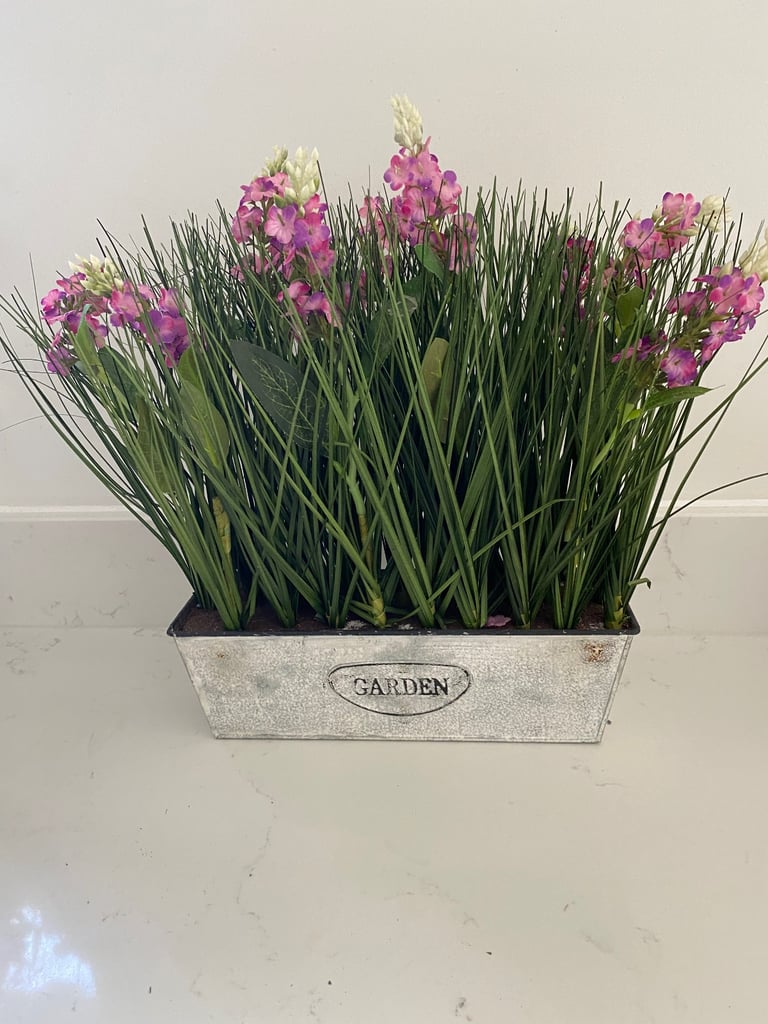 image for Artificial pink flowered plant