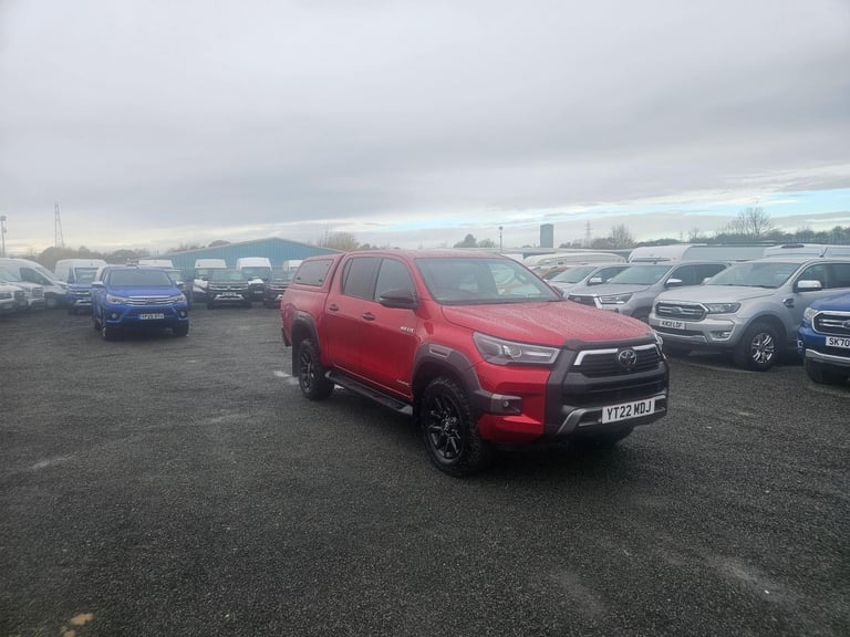 2022 ON 22 PLATE TOYOTA HILUX INVINCIBLE D-4D 4WD AUTOMATIC DOUBLE CAB ULEZ