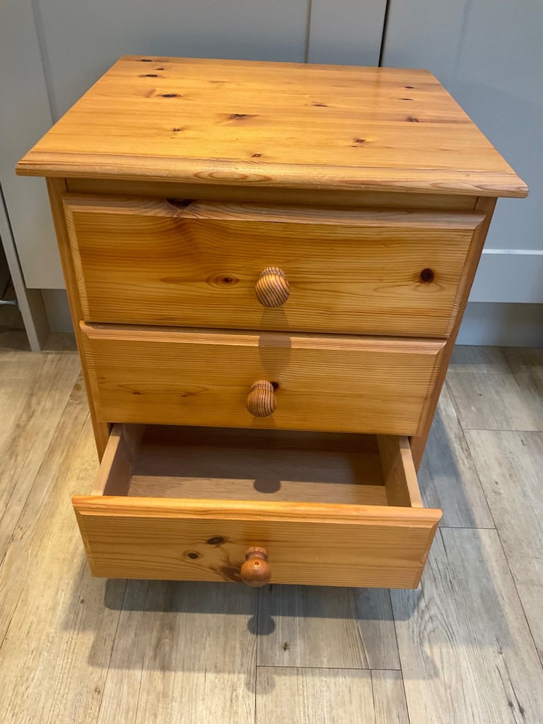 Bedside table. 