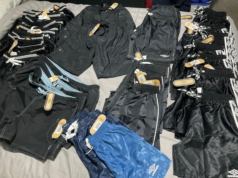 Over 50 sports shorts various junior sizes.  £10 for the lot