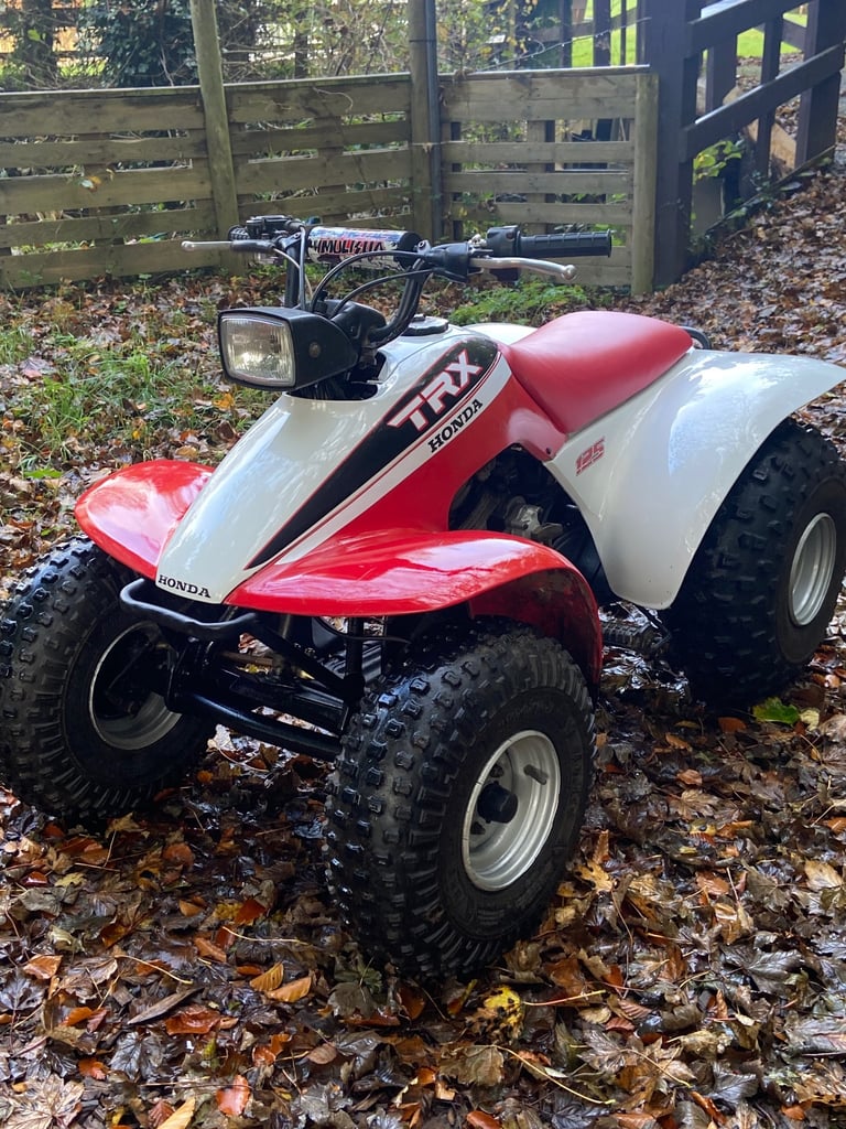 Honda trx 125 quad bike big red