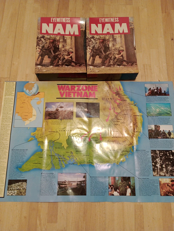 EYEWITNESS NAM magazines box collection.