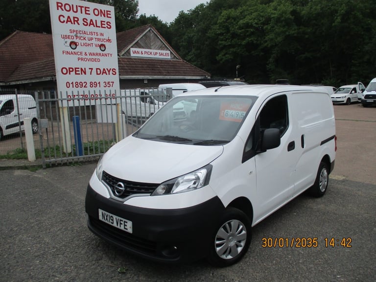 2019 Nissan NV200 1.5 dCi Acenta Van Euro 6 CAR DERIVED VAN Diesel Manual