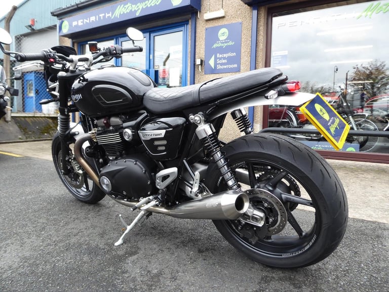 Triumph SPEED TWIN - 2021 - 5,890 Miles at Penrith Motorcycles Ltd