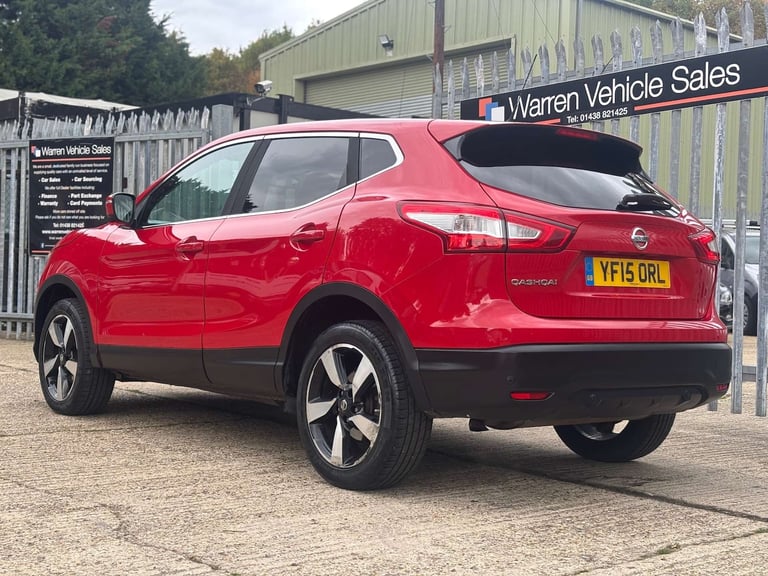 2015 Nissan Qashqai 1.2 Qashqai N-Tec DiG-T 5dr SUV Petrol Manual