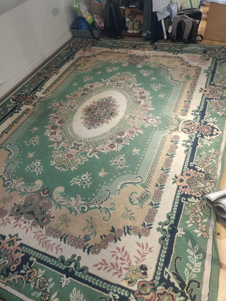 Large Tabriz design Belgian Rug
