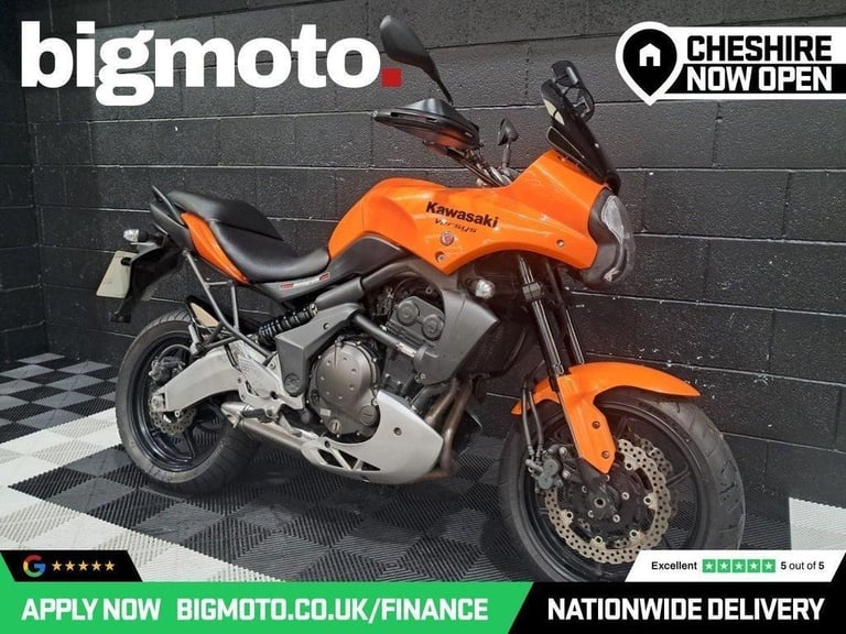 2009 58 KAWASAKI VERSYS 650 FINANCE SPECIALISTS APPLY NOW