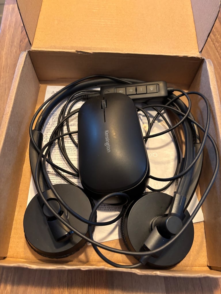 Various wireless computer accessories. 