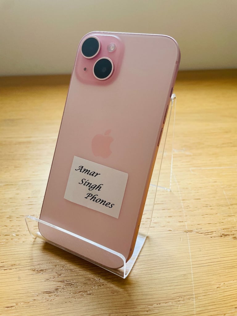 image for Iphone 15, 128GB, Pink, Unlocked (C371)
