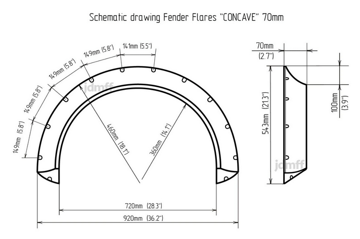 Widebody Wheel Arches (Jumdoo) - BMW, AUDI, VOLKSWAGEN, FORD