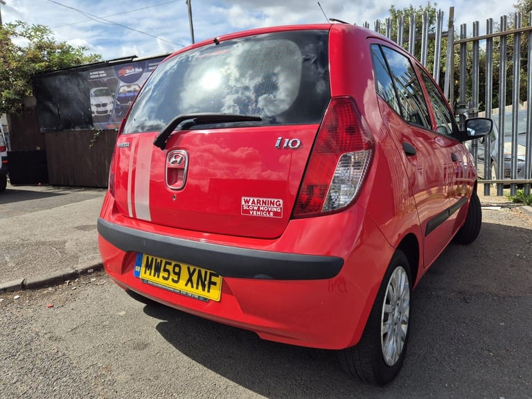 2010 Hyundai i10 1.2 Classic Euro 4 5dr HATCHBACK Petrol Manual