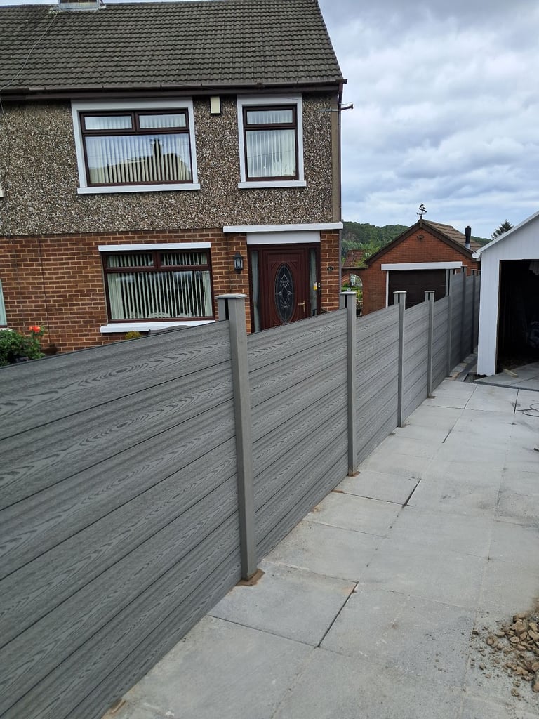 New fence