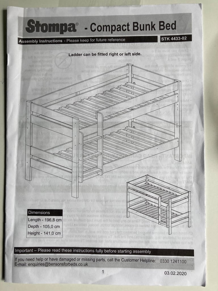 image for Stompa - Compact bunk beds