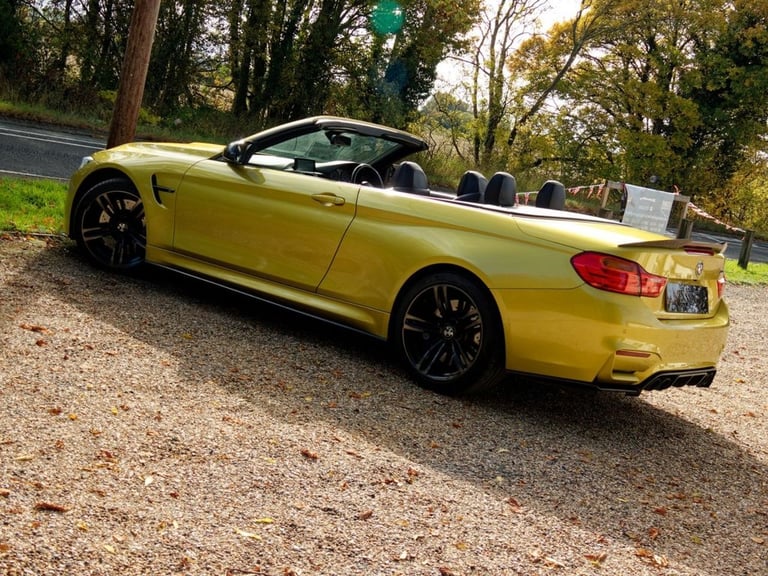 2015 M BMW M4 3.0 BITURBO CONVERTIBLE 2DR PETROL DCT EURO 6 (S/S) (431 PS)