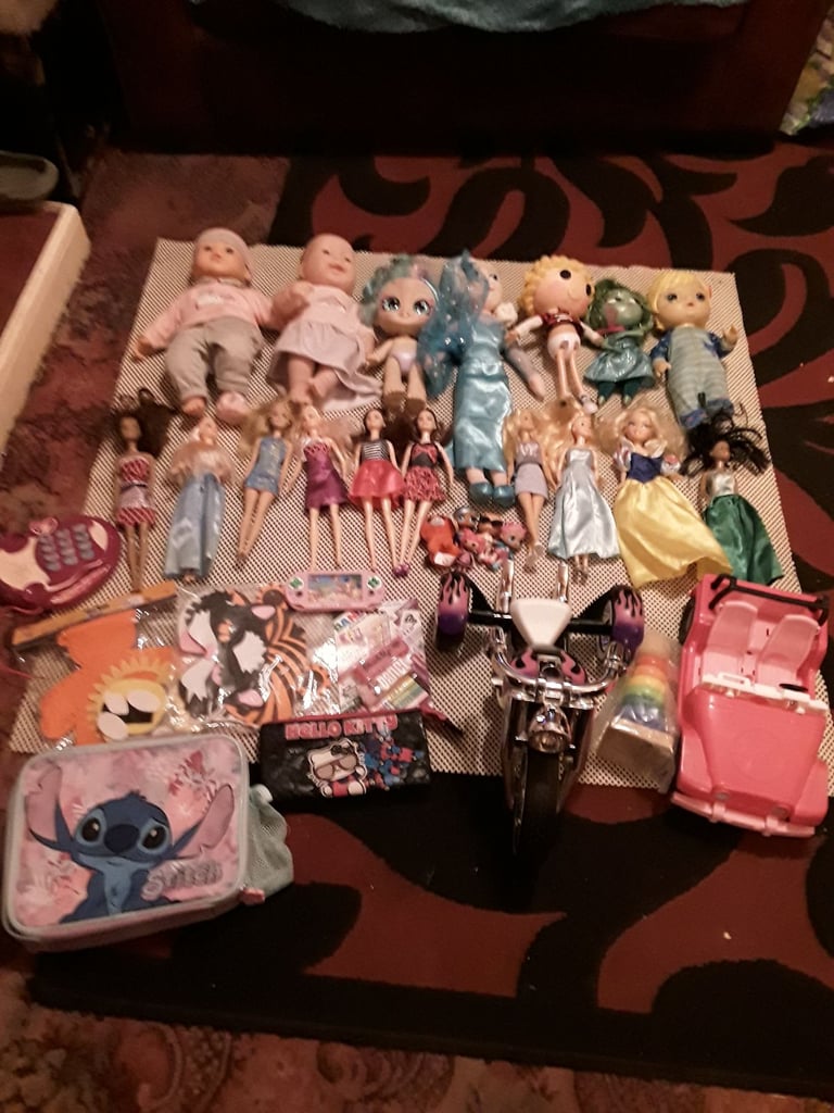 image for A selection of  dolls  