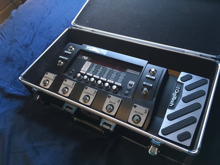 Digitech RP500 with case and power supply 