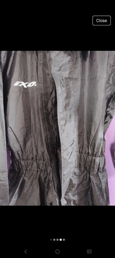 Ixon motorbike waterproof suit all in one