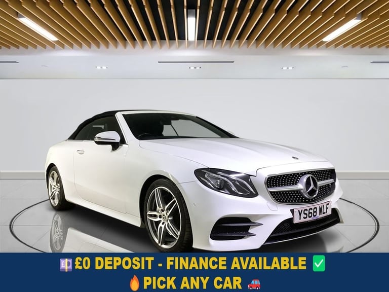 2018 Mercedes-Benz E-Class 2.0 E220d AMG Line (Premium) Cabriolet 2dr Diesel G-Tronic+ Euro 6 (s/...