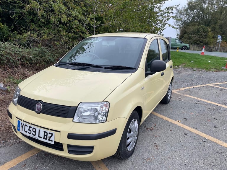 FIAT PANDA 1.1 ACTIVE ECO 59 REG YELLOW 5 DOOR 12 MONTHS MOT TAX £35 GENUINE 46333 50+MPG